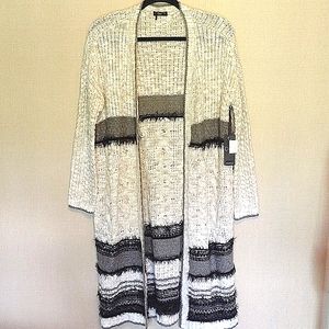 Dex NWT Sweater Duster!